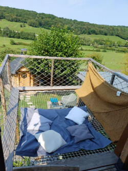 Coin détente suspendu