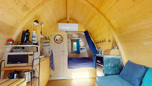 Intérieur de la Tiny House